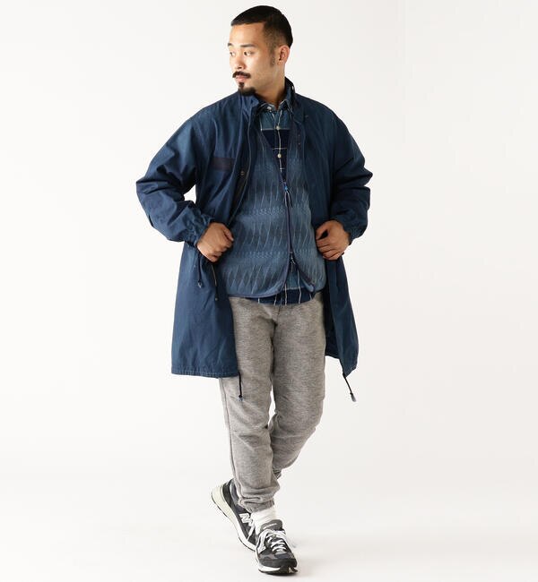 REMI RELIEF × BEAMS PLUS / 別注 M65 Parka Indigo|BEAMS MEN