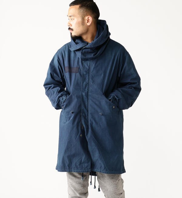 REMI RELIEF × BEAMS PLUS / 別注 M65 Parka Indigo