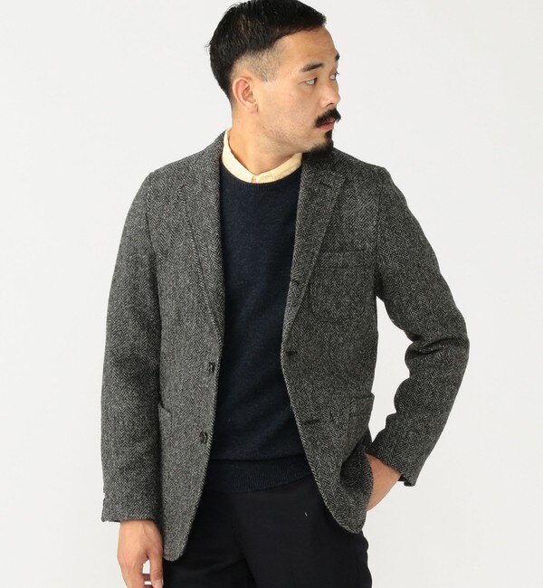 BEAMS PLUS / 3B Jacket Harris Tweed|BEAMS MEN(ビームス メン