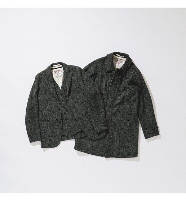 BEAMS PLUS / 3B Jacket Harris Tweed|BEAMS MEN(ビームス メン)の通販