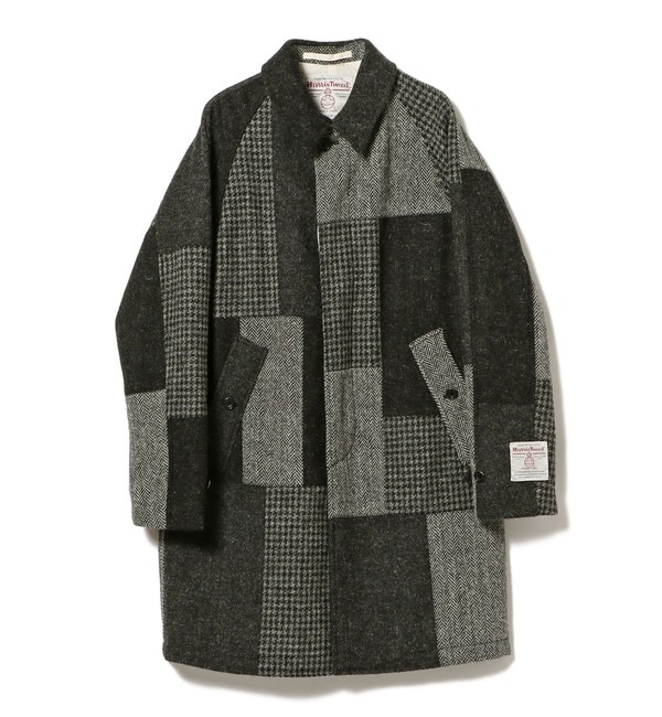 人気ファッションメンズ|【ビームス　メン/BEAMS MEN】 BEAMS PLUS / Bal Collar Coat Harris Tweed Patchwork