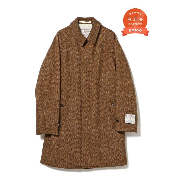 BEAMS PLUS / Bal Collar Coat Harris Tweed|BEAMS MEN(ビームス メン