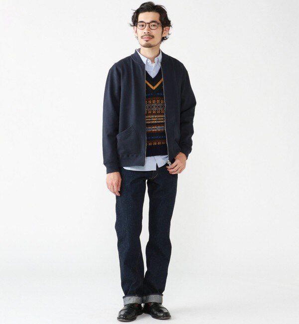 BEAMS PLUS / ジップ カーディガン スウェット|BEAMS MEN(ビームス