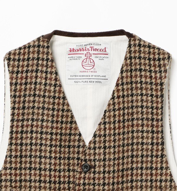 BEAMS PLUS / Waistcoat Harris Tweed|BEAMS MEN(ビームス メン)の通販