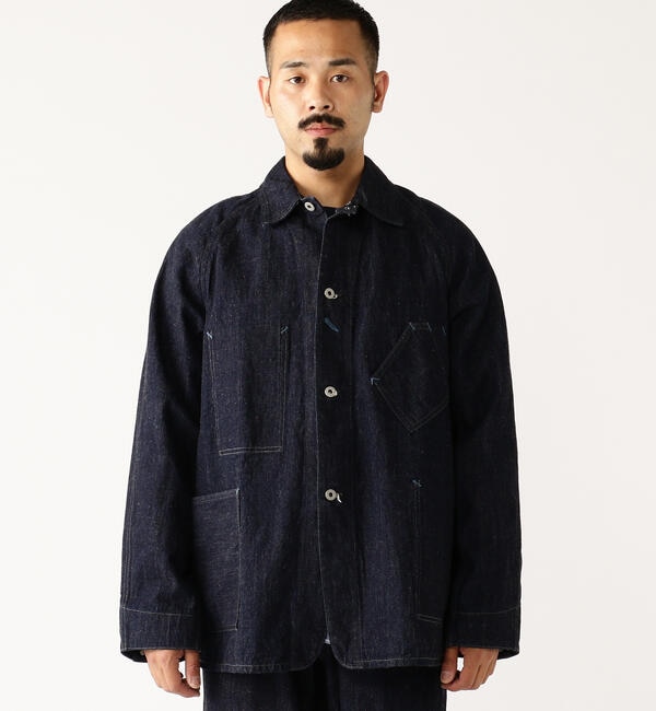 POST OVERALLS × WAREHOUSE & CO. × BEAMS PLUS / 別注 Coverall Denim