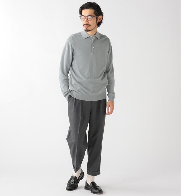 BEAMS PLUS / 12ゲージ ニット ポロシャツ|BEAMS MEN(ビームス メン)の