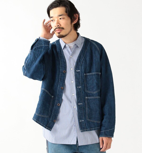 BEAMS PLUS / Engineer Jacket Twill Linen|BEAMS MEN(ビームス メン ...