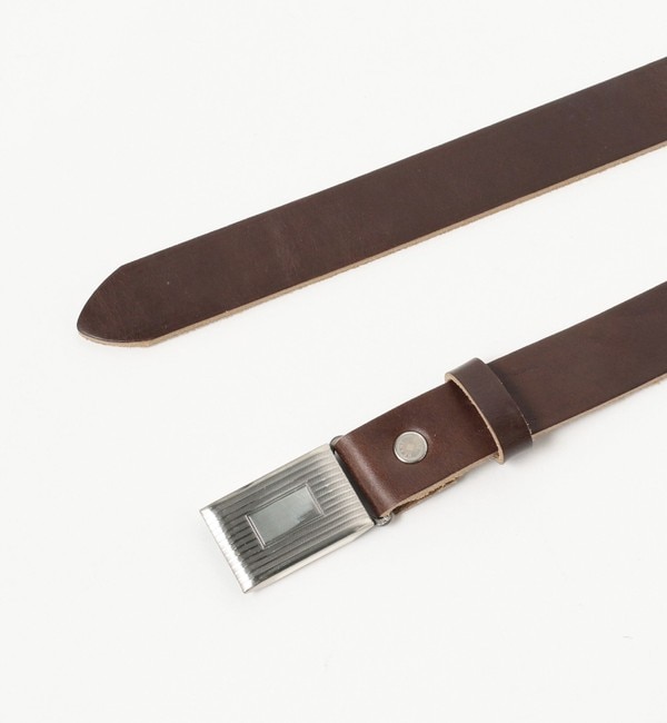 BEAMS PLUS / Plate Belt Horween Leather|BEAMS MEN(ビームス メン)の