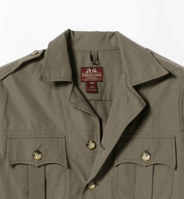 Willis＆Geiger × BEAMS PLUS / 別注 Bush Jacket Pewter|BEAMS MEN(ビームス  メン)の通販｜アイルミネ