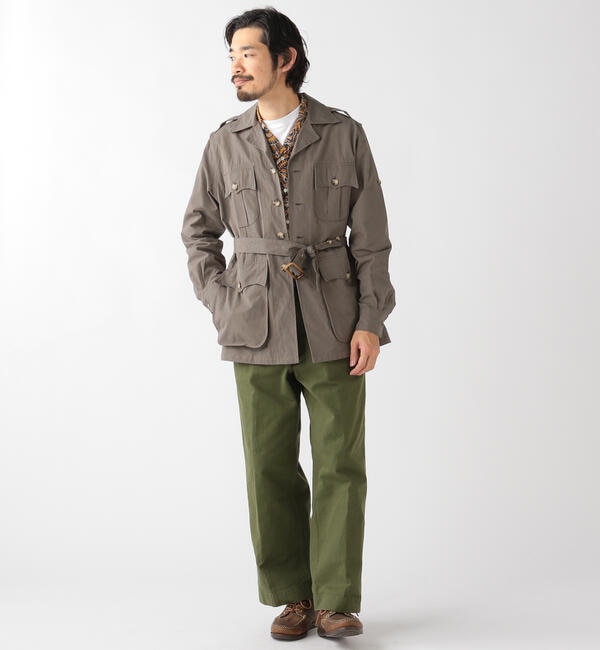 Willis＆Geiger × BEAMS PLUS / 別注 Bush Jacket Pewter|BEAMS MEN(ビームス  メン)の通販｜アイルミネ