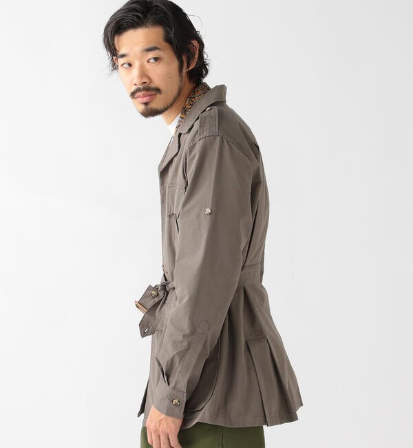 Willis＆Geiger × BEAMS PLUS / 別注 Bush Jacket Pewter|BEAMS MEN