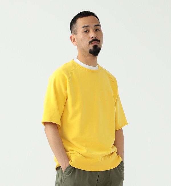 REMI RELIEF × BEAMS PLUS / 別注 Cut Off Short Sleeve Sweat|BEAMS