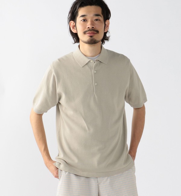 BEAMS PLUS / ソリッド コットンニット ポロシャツ|BEAMS MEN(ビームス