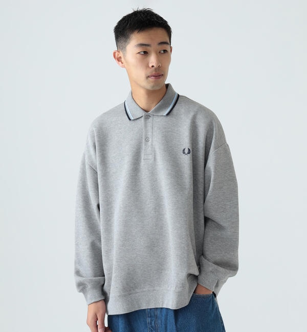 FRED PERRY × BEAMS / 別注 Long Sleeve Twin Tipped Shirt|BEAMS MEN(ビームス  メン)の通販｜アイルミネ