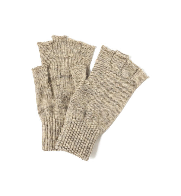 B:MING by BEAMS B:MING by BEAMS MILITARY wool fingerless gloves