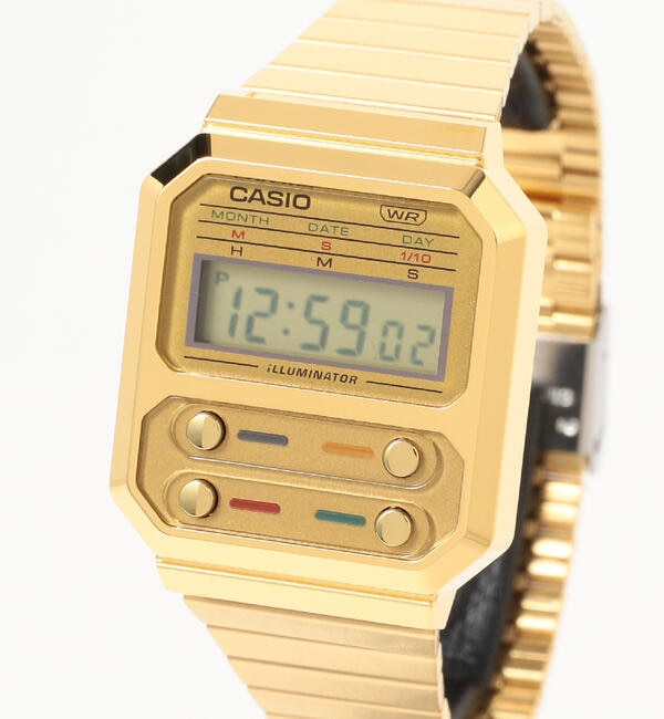 CASIO / A100WEG-9AJF デジタルウォッチ|BEAMS MEN(ビームス メン)の