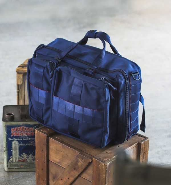 ビームスの百名品】BRIEFING × BEAMS PLUS / 別注 3WAY BAG|BEAMS MEN