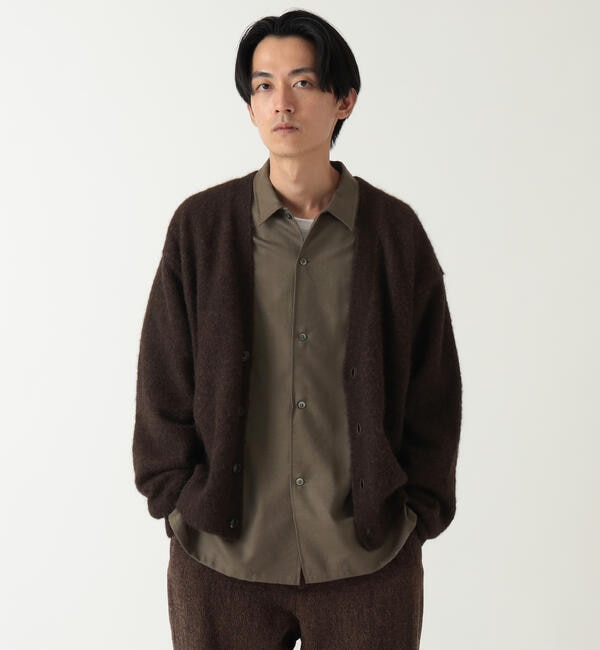 BEAMS / アルパカ カーディガン|BEAMS MEN(ビームス メン)の通販｜アイルミネ