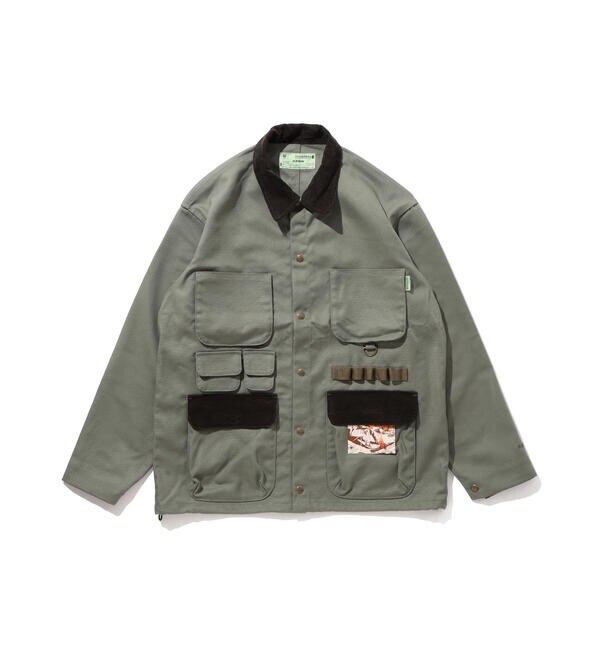 UNIVERSAL OVERALL × BEAMS / 別注 カバー コーチ ジャケット 22FW