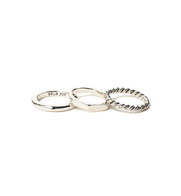 XOLO JEWELRY / Triple Ring|BEAMS MEN(ビームス メン)の通販｜アイルミネ