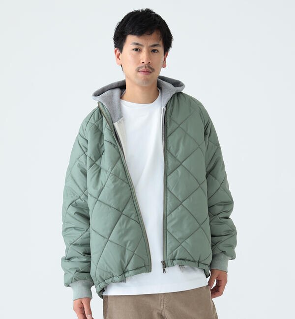 最安値挑戦】【最安値挑戦】LAVENHAM × BEAMS QUILTING JACKET