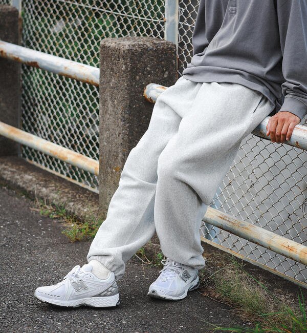 CHAMPION×BEAMS/別注USMAスウェットパンツ-