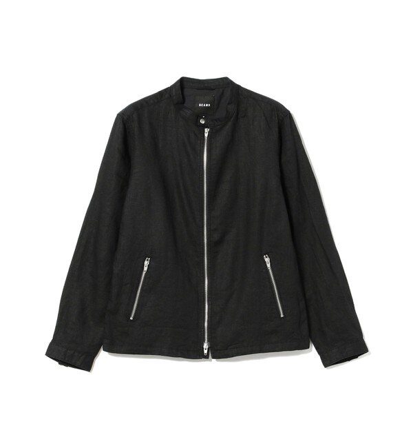 BEAMS / リネン ライダース ジャケット|BEAMS MEN(ビームス メン)の 
