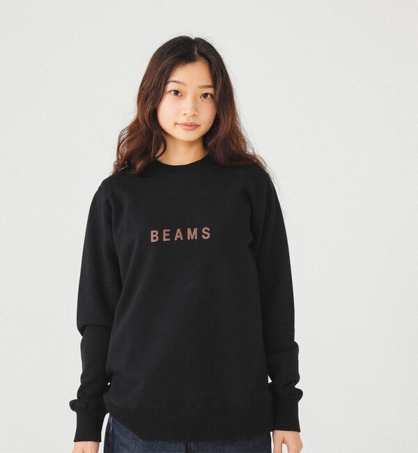 ビームスの百名品】BEAMS / BEAMS クルーネック スウェットシャツ