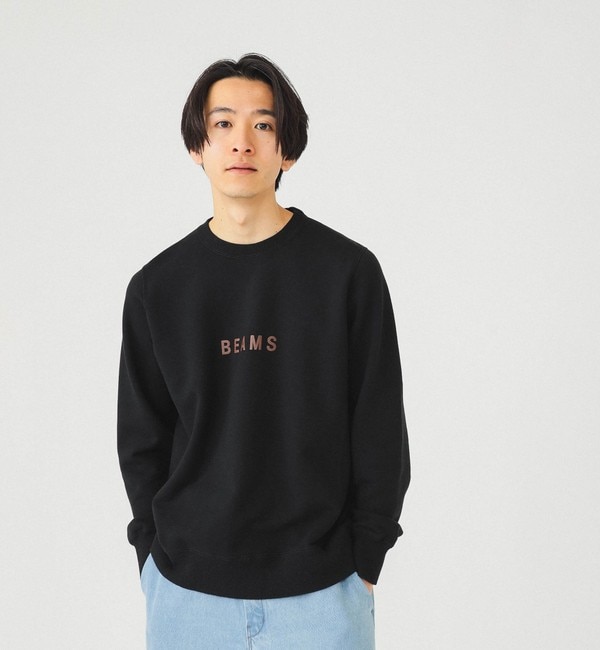 ビームスの百名品】BEAMS / BEAMS クルーネック スウェットシャツ