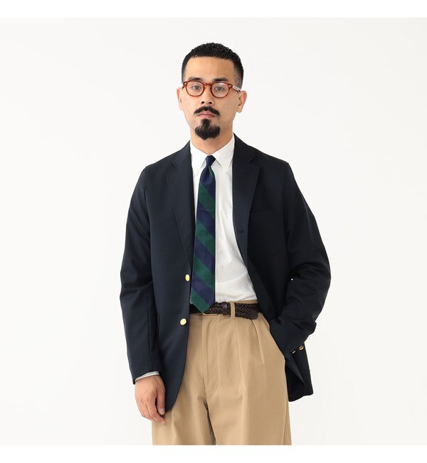 BEAMS PLUS / ウール コーデュラナイロン 3ボタン ブレザー|BEAMS MEN ...