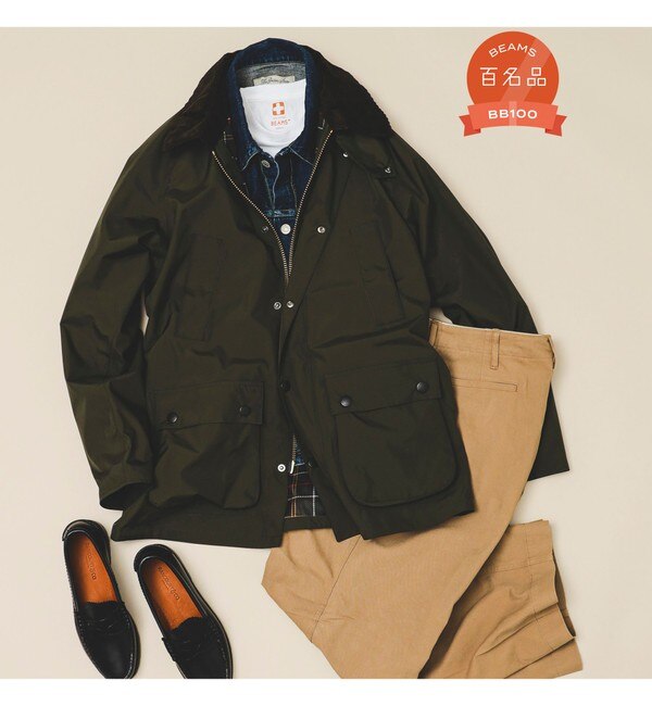 Barbour × BEAMS PLUS / 別注 BEDALE New Barbour Tech Classic Fit