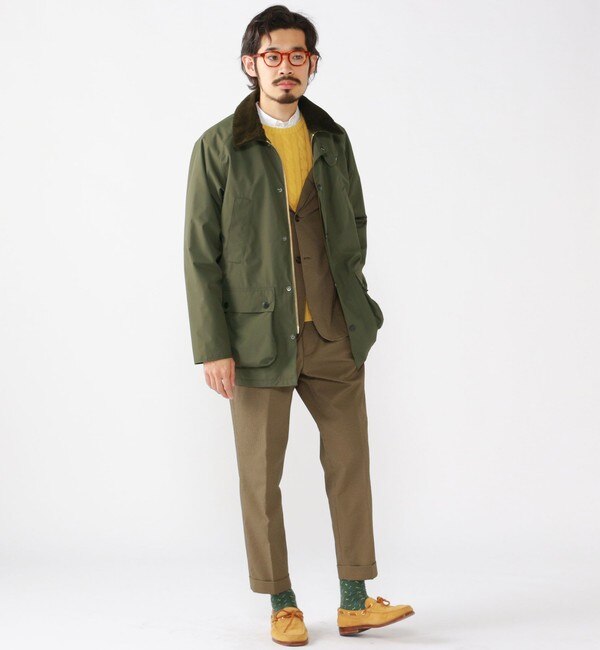 Barbour × BEAMS PLUS / 別注 BEDALE New Barbour Tech Classic Fit 