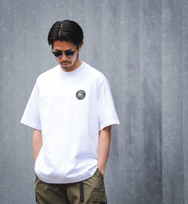 LACOSTE for BEAMS / 別注 ロゴ Tシャツ|BEAMS MEN(ビームス メン)の