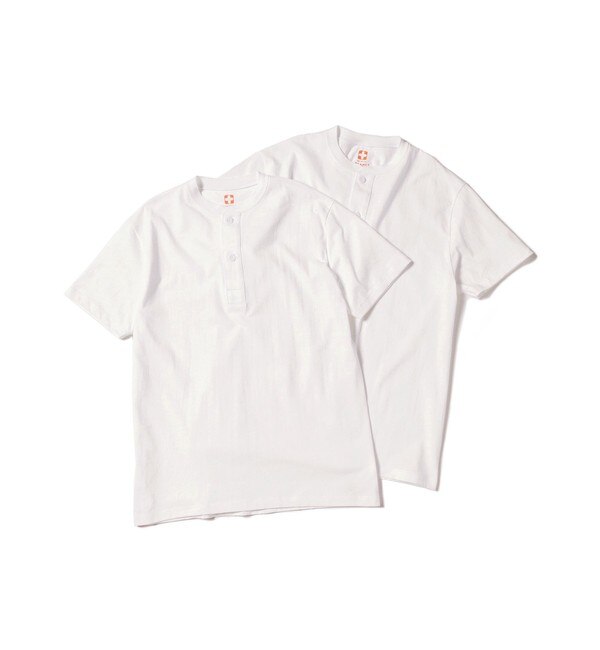 BEAMS PLUS / 2Pパック ヘンリーネック Tシャツ|BEAMS MEN(ビームス