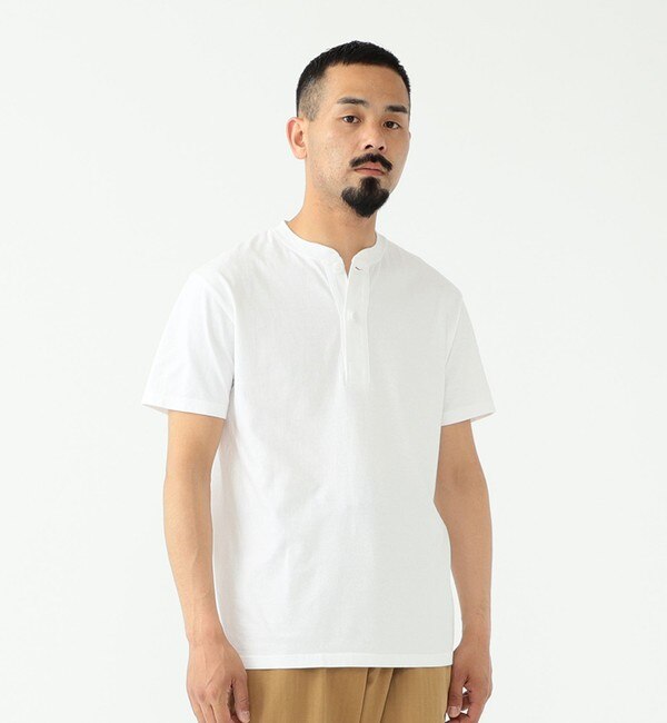 BEAMS PLUS / 2Pパック ヘンリーネック Tシャツ|BEAMS MEN(ビームス