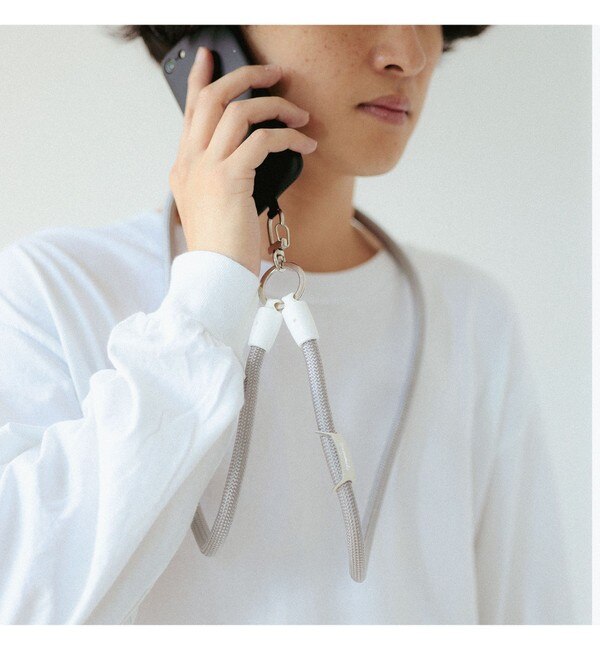 Extended Photographic Material YOSEMITE MOBILE STRAP WHITE EDITION|BEAMS  MEN(ビームス メン)の通販｜アイルミネ