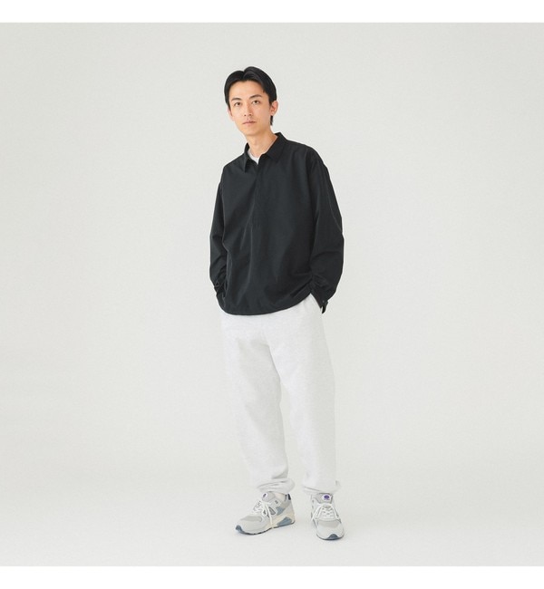 J.Crew × BEAMS スウィッチングプルオーバーシャツ-