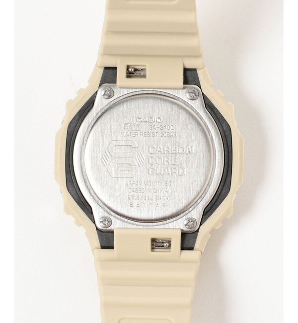 G-SHOCK / GA2100 BEIGE アナデジウォッチ|BEAMS MEN(ビームス メン)の