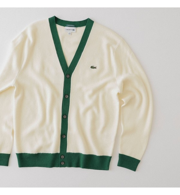 LACOSTE for BEAMS / 別注 カーディガン|BEAMS MEN(ビームス メン)の