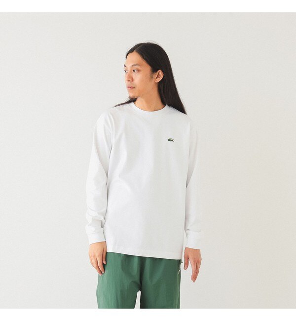 LACOSTE for BEAMS / 別注 ロングスリーブ Tシャツ|BEAMS MEN(ビームス