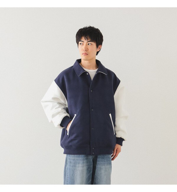 BEAMS / 2トーン ナイロン テック ジャケット|BEAMS MEN(ビームス メン