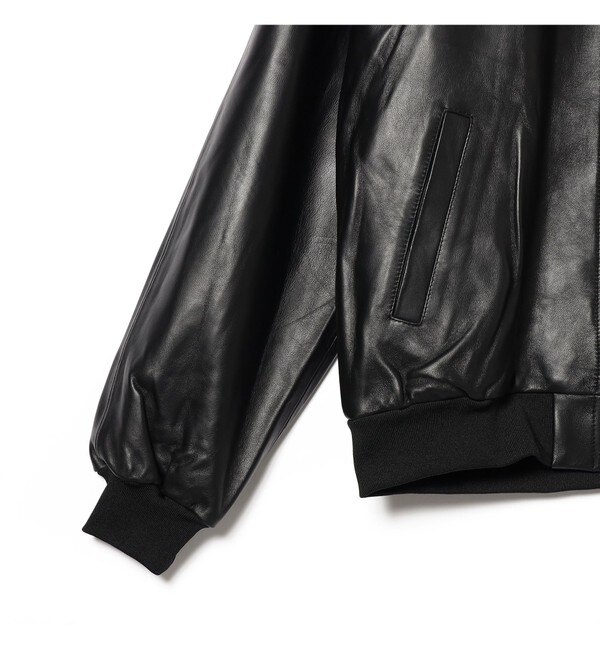 VAPORIZE / Leather Track Jacket|BEAMS MEN(ビームス メン)の通販