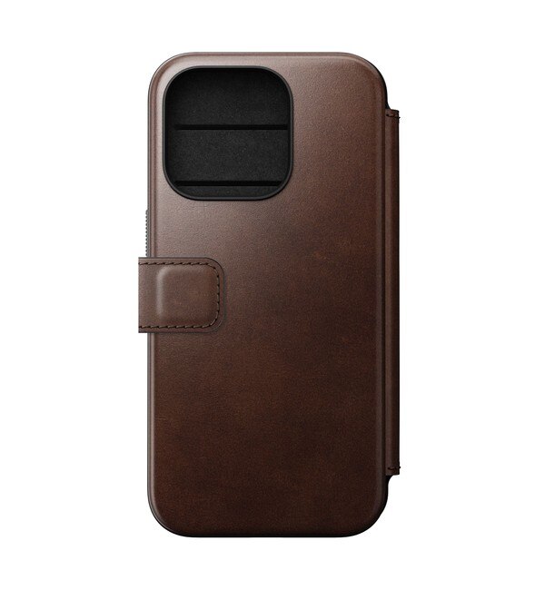 NOMAD / Modern Leather Folio iPhone 15 Pro ケース