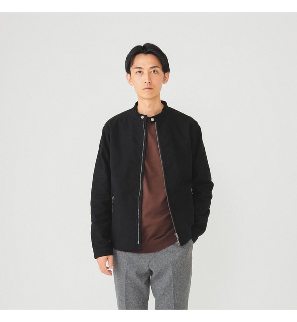 BEAMS / モールスキン シングルライダース|BEAMS MEN(ビームス メン)の