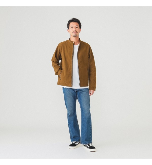 BEAMS / モールスキン シングルライダース|BEAMS MEN(ビームス メン)の