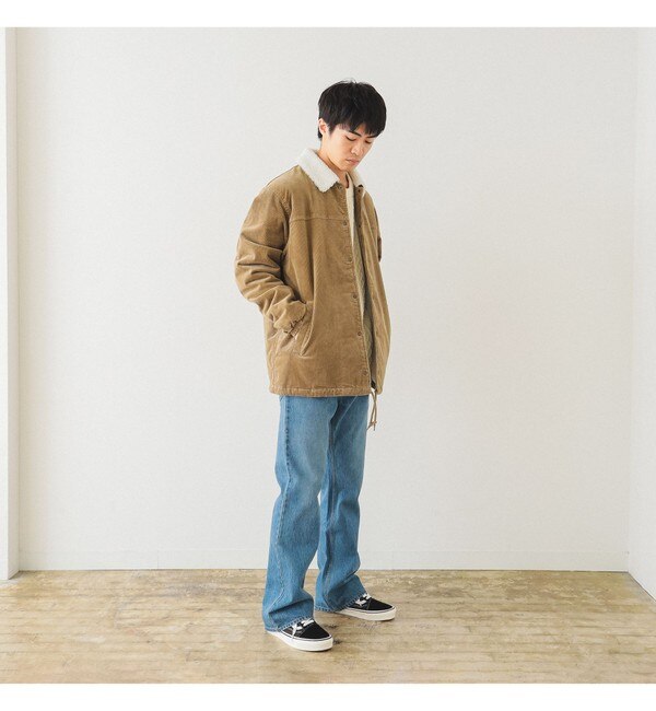 BEAMS / コーデュロイ ボア コーチジャケット |BEAMS MEN(ビームス