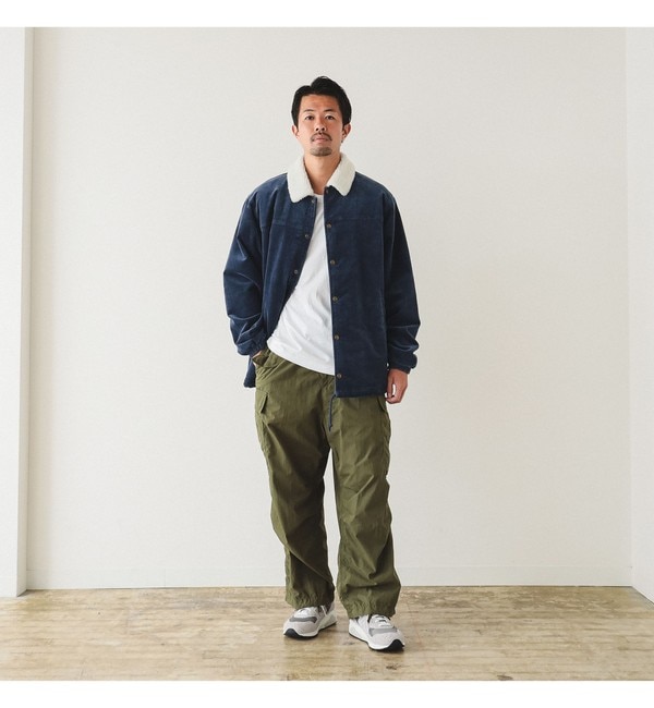 BEAMS / コーデュロイ ボア コーチジャケット |BEAMS MEN