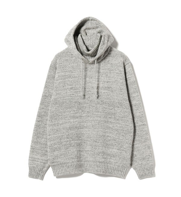 BEAMS PLUS / 5ゲージ タートルネック フーディ ニット|BEAMS MEN