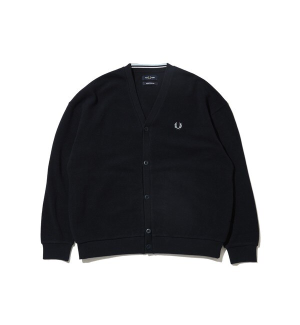 FRED PERRY × BEAMS / 別注 鹿の子 カーディガン|BEAMS MEN(ビームス ...