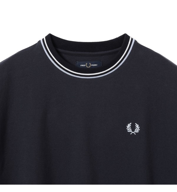 FRED PERRY × BEAMS / 別注 オーバーサイズ ピケ Tシャツ|BEAMS MEN(ビームス メン)の通販｜アイルミネ